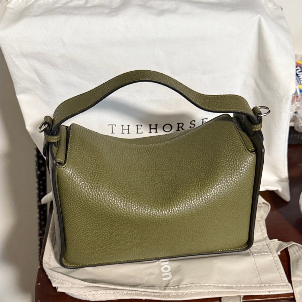The Horse Sage Green Shoulder Bag
